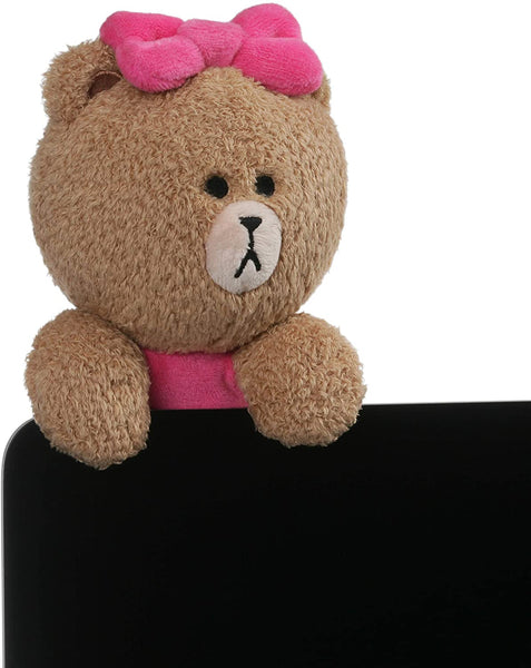 Choco Bear Dangler Hanging Plush 6 inch Line Friends GUND