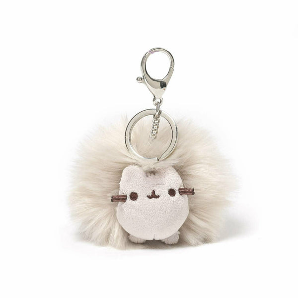 Pusheen Poof Keychain Backpack Clip pom pom GUND key holder (1poof)