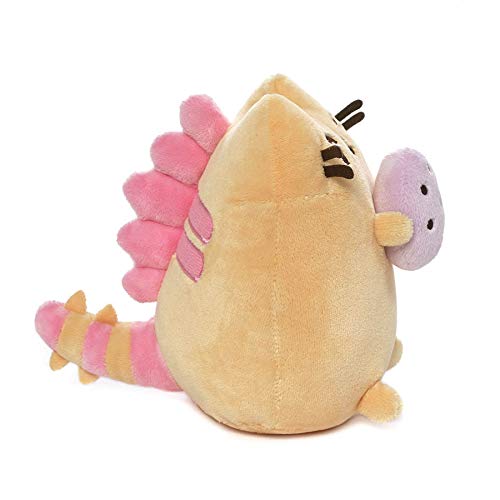 Easter Pusheen Plush Holding Egg 6in Pusheenosaurus GUND Toys