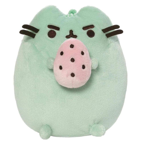 Easter Pusheen Plush Holding Egg 6in Pusheenosaurus GUND Toys