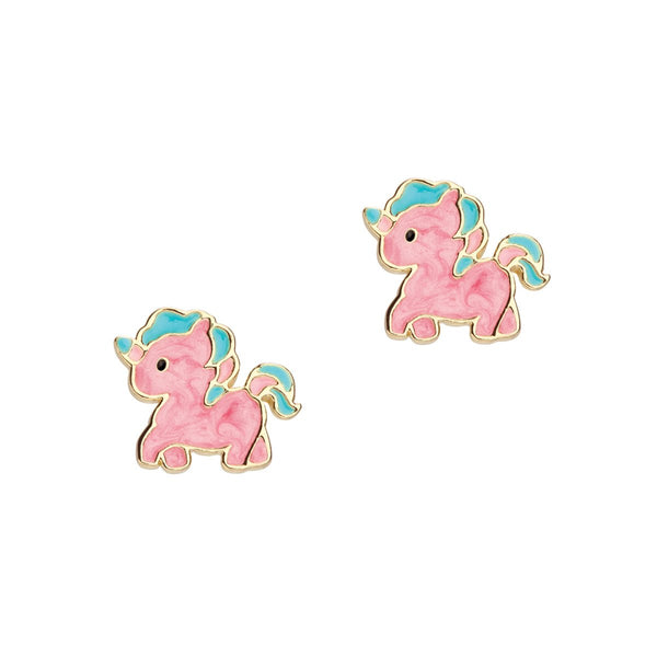 Kawaii Earrings Cutie Studs 14k Gold Plated Girl Nation
