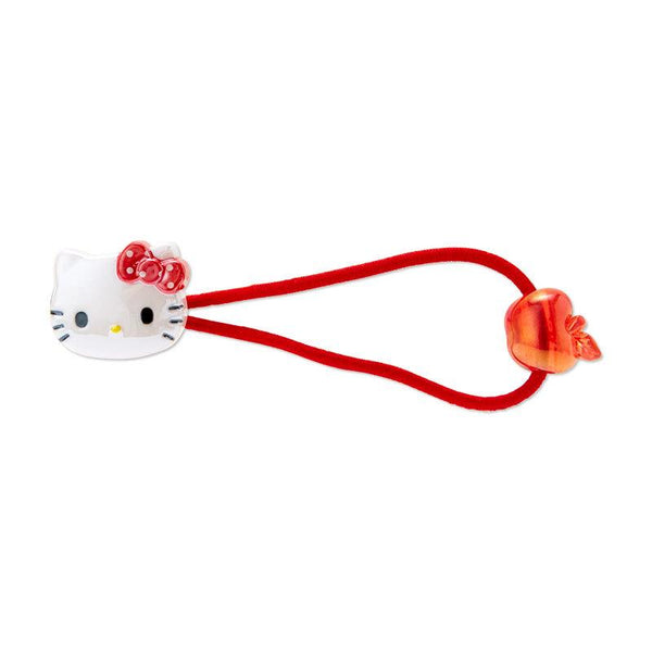 Hello Kitty Hair Tie Apple Ponytail Holder Sanrio Japan
