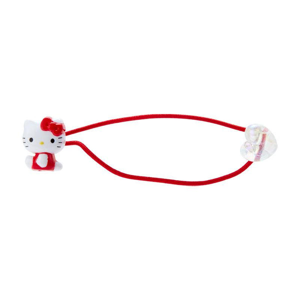 Hello Kitty Hair Tie Sweetheart Ponytail Holder Sanrio Japan (white)