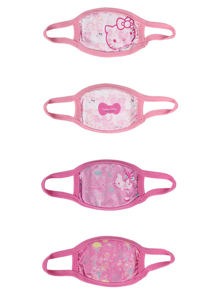 4 x Hello Kitty Face Mask Sanrio Kid Size (random)