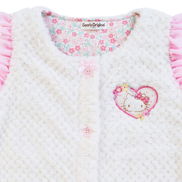 Hello Kitty Jacket Toddler Girls Furzzy Vest Sanrio Japan