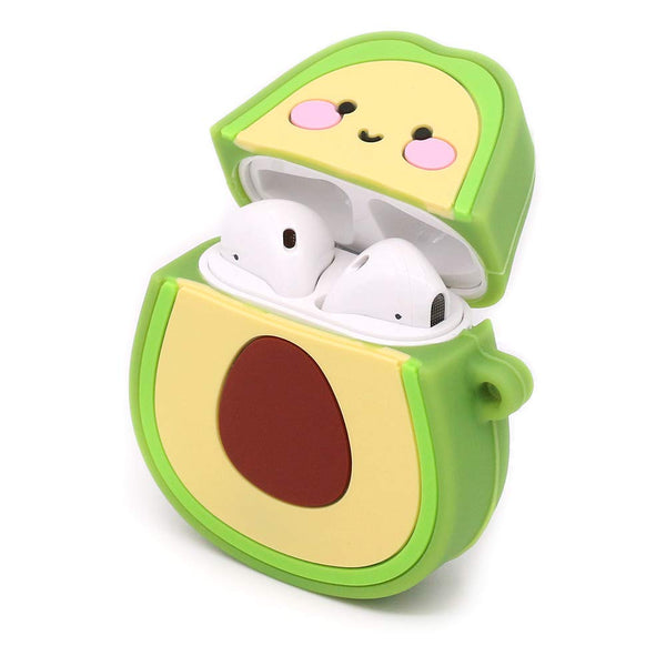 Avocado Airpod Case Silicone Cover Keychain Kawaii Accessories