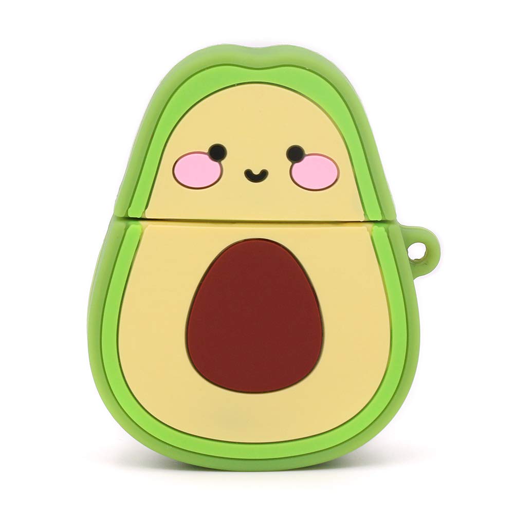 Avocado Airpod Case Silicone Cover Keychain Kawaii Accessories