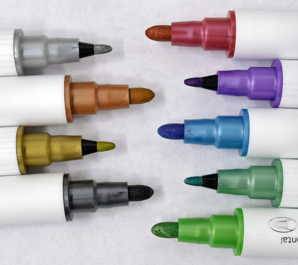 Kuretake ZIG Metallic Marker Memory System Dual Tip Japanese Stationery