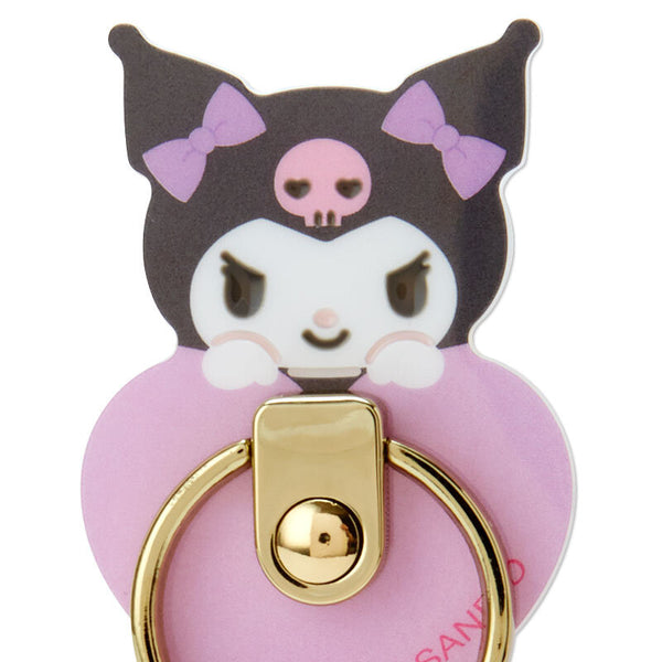 Kuromi Ring Phone Holder: Ribbons Sanrio Japan