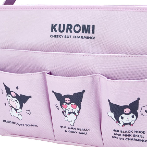 Kuromi Storage Bag Foldable Portable Organizer Sanrio Japan