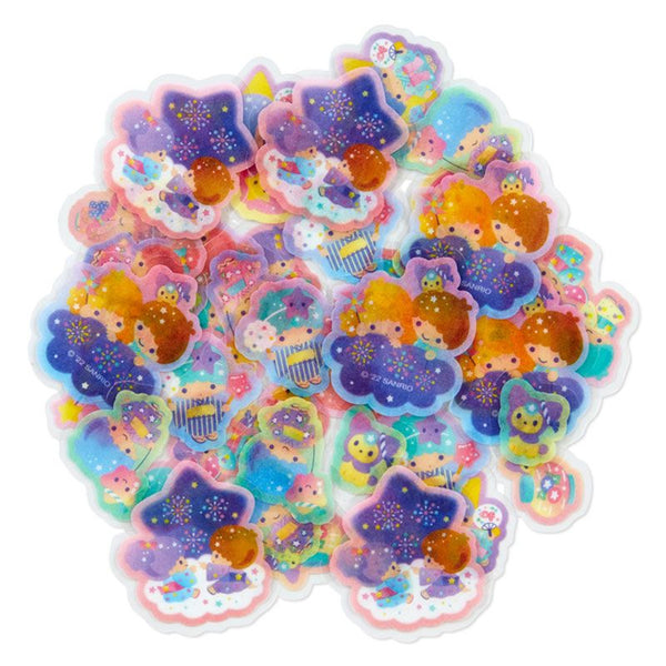 Little Twin Stars Flake Stickers Japanese Style Sanrio Stationery