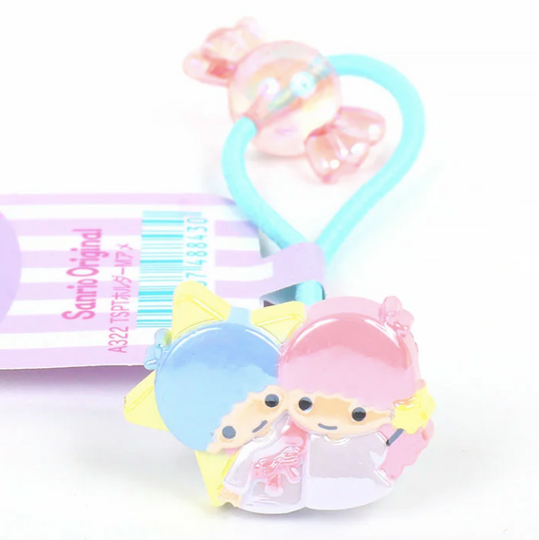 Little Twin Stars Hair Tie Candy Ponytail Holder Sanrio Japan