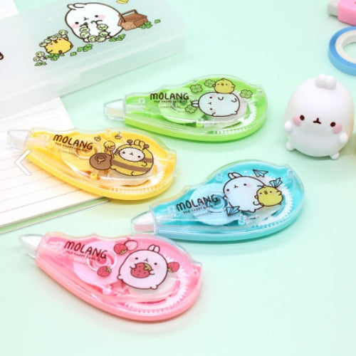 Molang Correction Tape white 5mm Bunny Kawaii Stationery