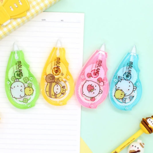 Molang Correction Tape white 5mm Bunny Kawaii Stationery