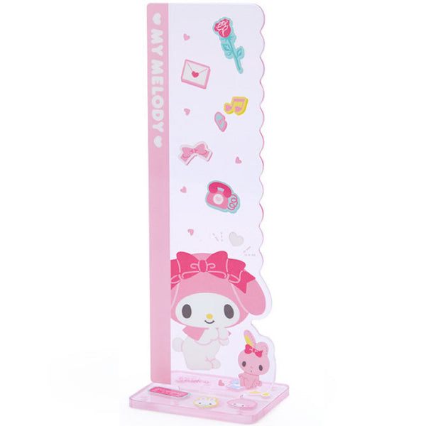 My Melody Acrylic Memo Board Stand Sanrio Japanese Stationery