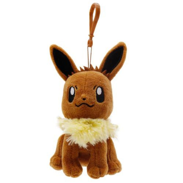 Pokemon Eeve Plush Backpack Clip Keychain Nintendo Toys