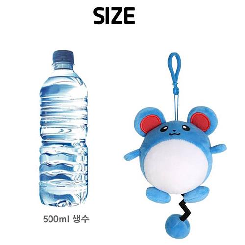 Pokemon Marill Plush Backpack Clip Keychain Nintendo Toys