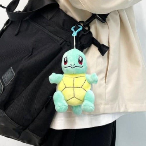 Pokemon Squirtle Plush Backpack Clip Keychain Nintendo Toys