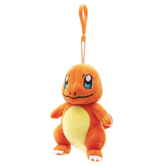 Pokemon Charmander Plush Backpack Clip Keychain Nintendo Toys