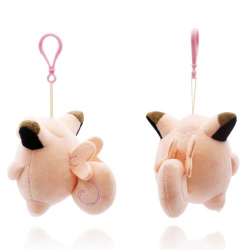 Pokemon Clefairy Plush Backpack Clip Keychain Nintendo Toys