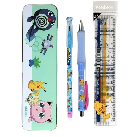Pokemon Stationery Gifts Set Pencil Case Ruler School Supply (1 random)