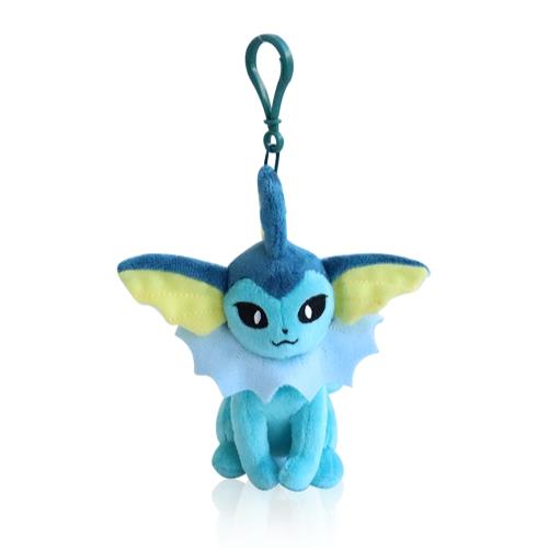 Pokemon Vaporeon Plush Backpack Clip Keychain Nintendo Toy