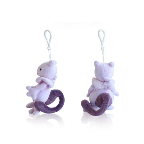Pokemon Mew Two Plush Backpack Clip Keychain Nintendo Toys