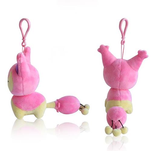 Pokemon Skitty Plush Backpack Clip Keychain Nintendo Toys