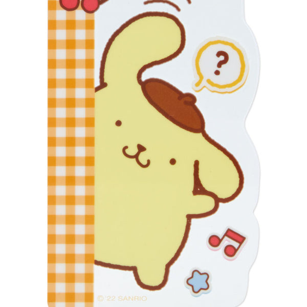 Pompompurin Acrylic Memo Board Stand Sanrio Japanese Stationery