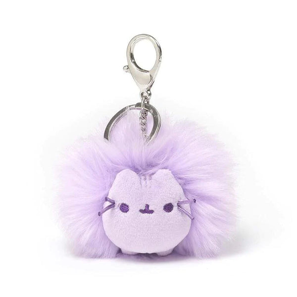 Pusheen Poof Keychain Backpack Clip pom pom GUND key holder (1poof)
