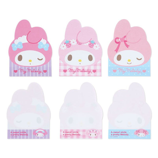 My Melody Memo Pad Diecut Sticky Notes Sanrio Stationery (1 pack)