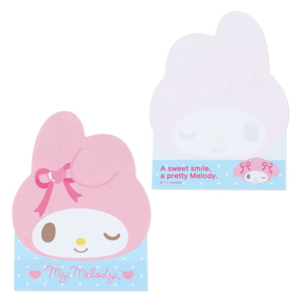 My Melody Memo Pad Diecut Sticky Notes Sanrio Stationery (1 pack)