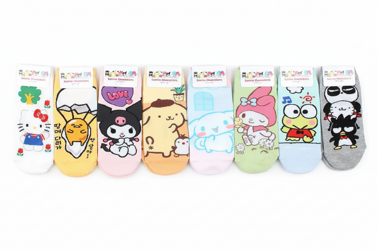 Sanrio Socks Women Low Cut Ankle Sneaker Socks (1 each order)