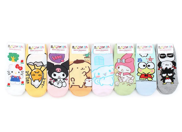 Sanrio Socks Women Low Cut Ankle Sneaker Socks (1 each order)