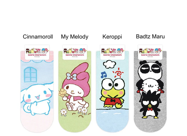Sanrio Socks Women Low Cut Ankle Sneaker Socks (1 each order)