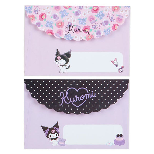 Kuromi Variety Letter Set with Stickers Sanrio Stationery (1 set)