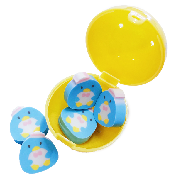 4 x Sanrio Eraser Surprise Capsules Japanese Stationery (4 Random)