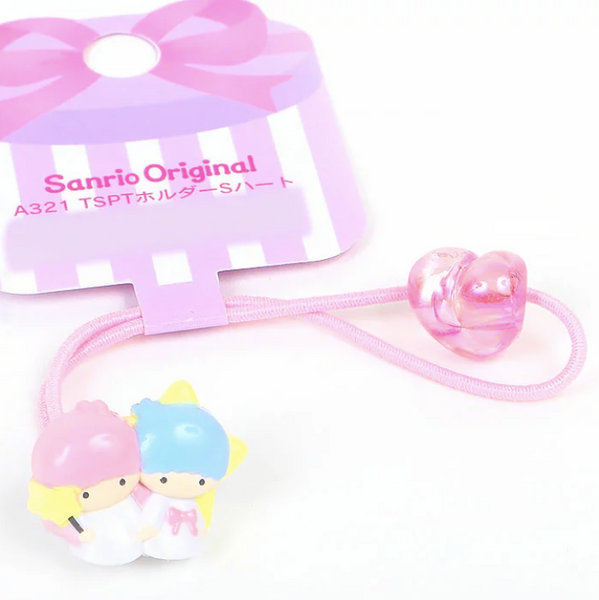 Little Twin Stars Hair Tie Sweetheart Ponytail Holder Sanrio Japan