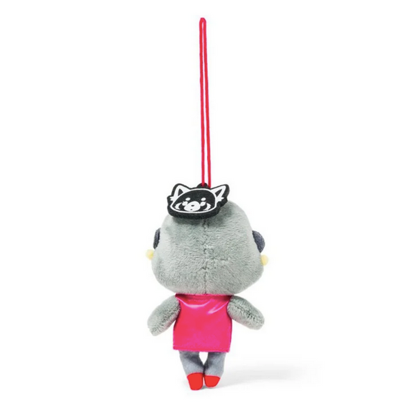 Aggretsuko Gori Keychain Plush Bag Charm Sanrio Japan