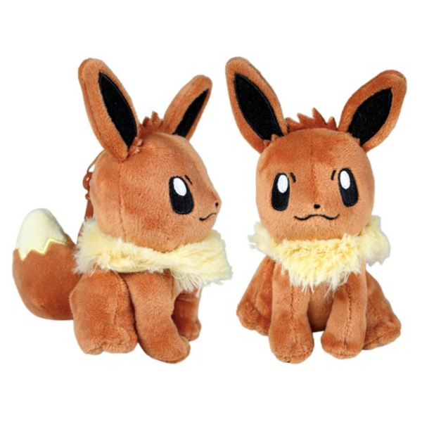 Pokemon Eeve Plush Backpack Clip Keychain Nintendo Toys