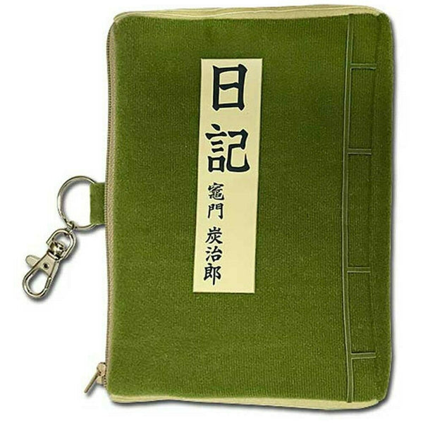 Demon Slayer Coin Purse Tanjiro's Diary Zipper Pouch