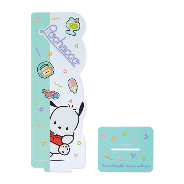 Pochacco Acrylic Memo Board Stand Sanrio Japanese Stationery