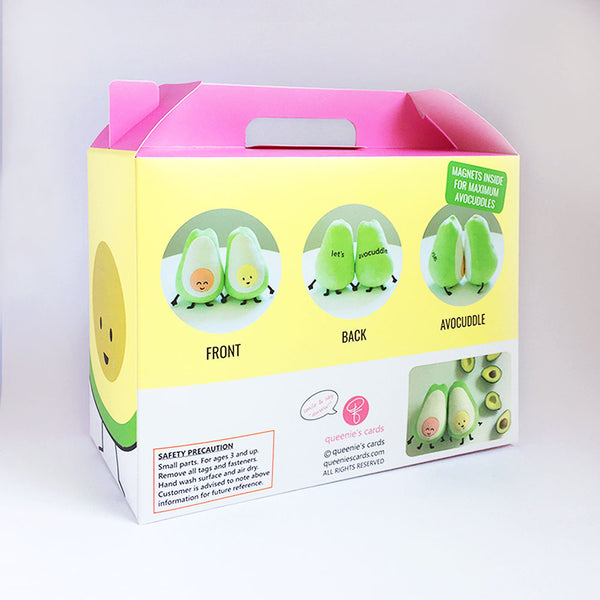 Avocado Couple Plush Toy Set: Let's Avocuddle Gifts for her