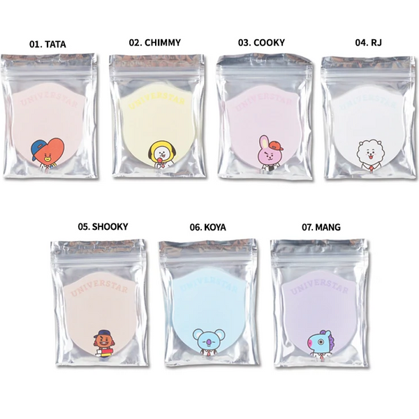 BTS BT21 Sticky Notes Memo Pad K-Pop Stationery Line Friends