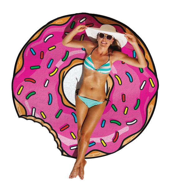 Giant Frosted Donut Beach / Picnic Blanket