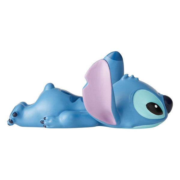 Stitch Laying Down Disney Showcase Mini Figurine in Gift Box
