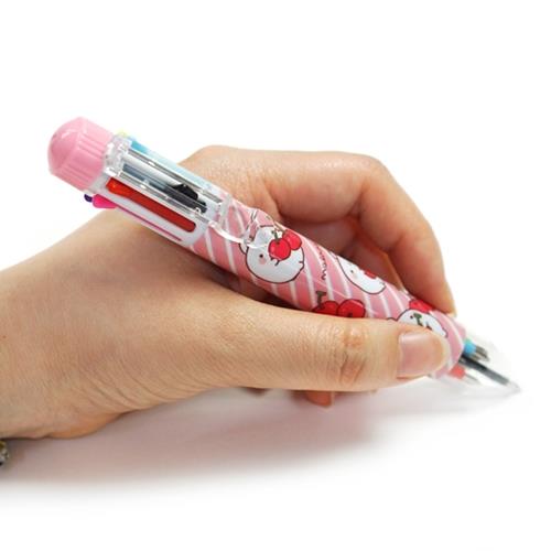 Molang Ballpoint Pen 8-color Kawaii Stationery (1 random)