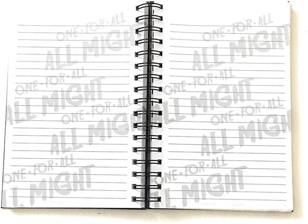 My Hero Academia Notebook Hardcover All Might Anime Stationery