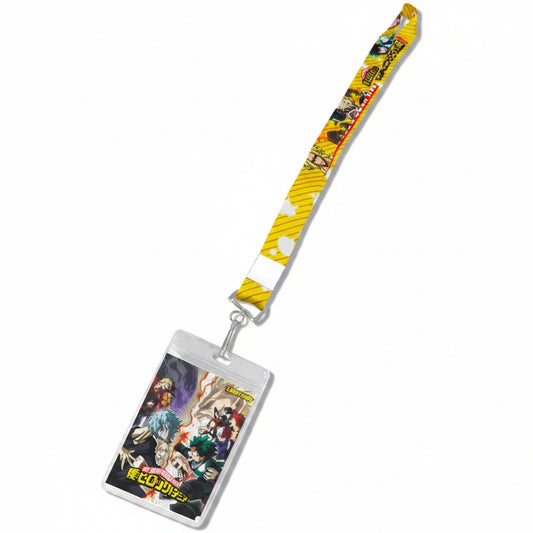 My Hero Academia Lanyard ID Badge Holder