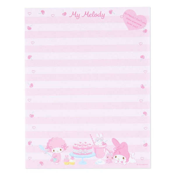 My Melody Deluxe Letter Set with Stickers Sanrio Stationery (1 set)